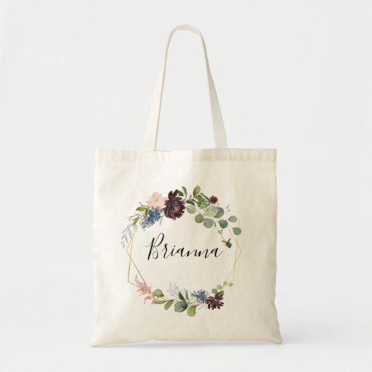 Sac fourre-tout de la femme de ménage géométrique  (Devant)