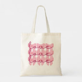 Sac fourre-tout de la Saint-Valentin Coquette Bow, (Dos)
