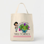 Sac fourre-tout de la taille de l'épicerie budgéta (Devant)