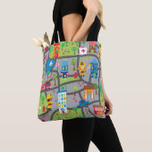 Sac fourre-tout de la ville de voiture (De près)