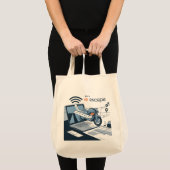 Sac fourre-tout de la voie d'évasion numérique Nom (Devant (produit))