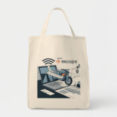 Sac fourre-tout de la voie d'évasion numérique Nom (Devant)