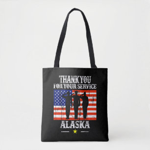Sac fourre-tout de l'Alaska Canvas Fourre-tout