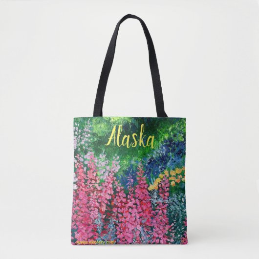 Sac fourre-tout de l'Alaska Chick_Fireweed (Devant)