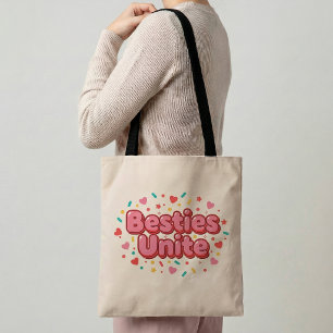 Sac fourre-tout de l'amitié Besties Unies Cadeau d