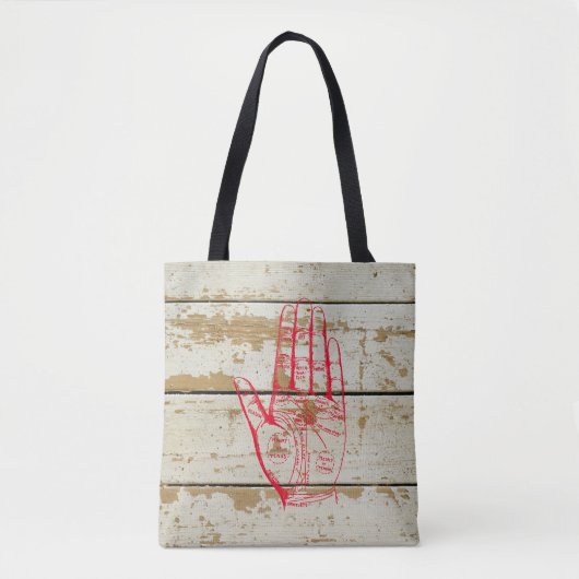 Sac fourre-tout de lecture de palmier de palmiste (Devant)