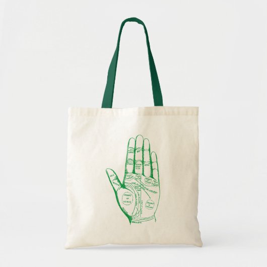 Sac fourre-tout de lecture de palmier de palmiste (Devant)