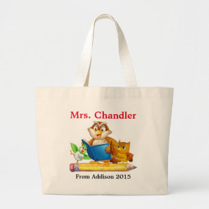 Sac fourre-tout de l'enseignant de mignonne Bird a