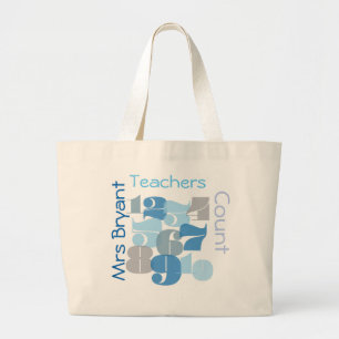 Sac fourre-tout de l'enseignant sur mesure