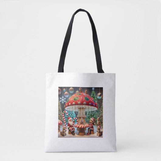 Sac fourre-tout de l'épaule : Conception du champi (Devant)