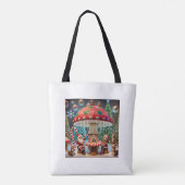 Sac fourre-tout de l'épaule : Conception du champi (Dos)