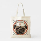 Sac fourre-tout de l'infirmière Pug (Dos)