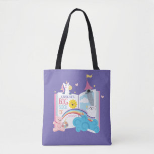 Sac fourre-tout de livres de la Whimsical Girl Lib