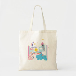 Sac fourre-tout de livres de la Whimsical Girl Lib