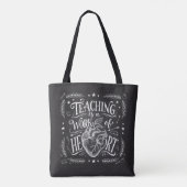 Sac fourre-tout de luxe pour enseignant avec impre (Dos)