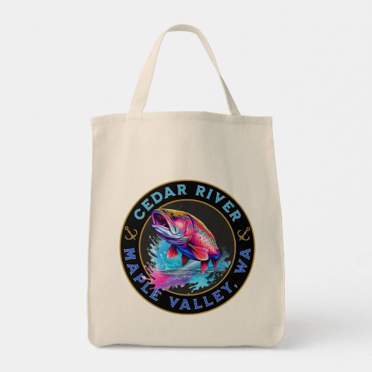 Sac fourre-tout de Maple Valley (Cedar River) Wash (Dos)