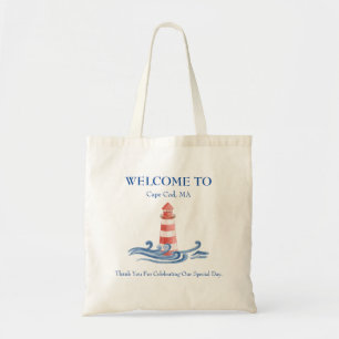 sac fourre-tout de mariage de destination "Bienven