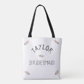 Sac fourre-tout de mariage Monogramme (Dos)