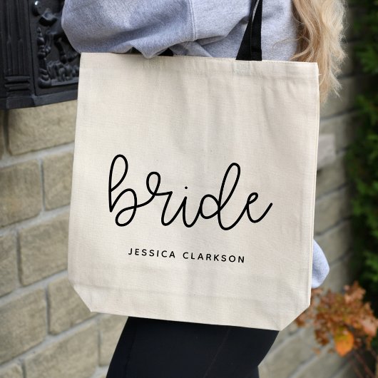 Sac fourre-tout de mariée classique