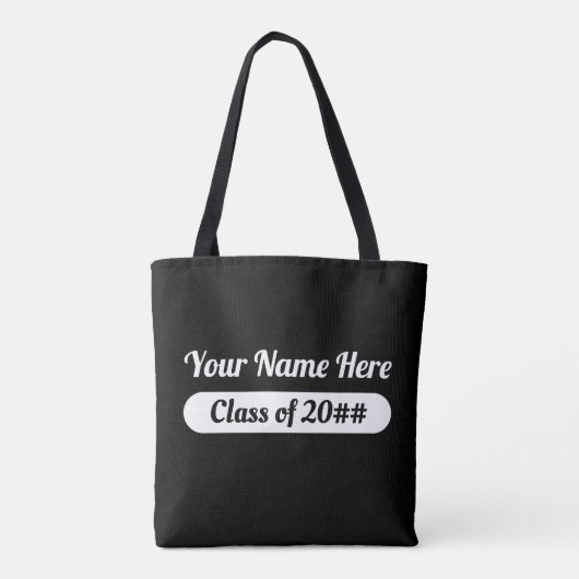 Sac fourre-tout de message Good Vibes Graduation (Dos)