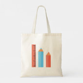 Sac fourre-tout de mesure des crayons (Dos)