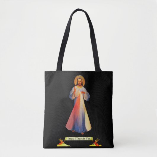 Sac fourre-tout de Miséricorde divine de Jésus (Devant)
