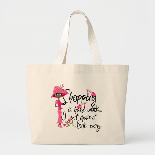 Sac fourre-tout de mode rose foncé (Devant)