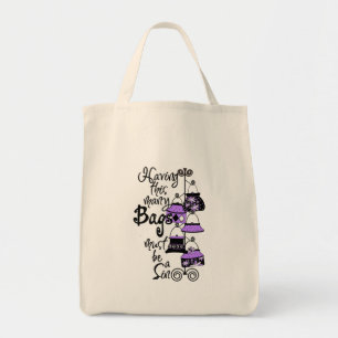 Sac fourre-tout de mode violet