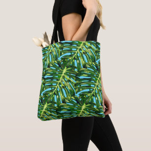 Sac fourre-tout de Monstera Tropical ou sac de car