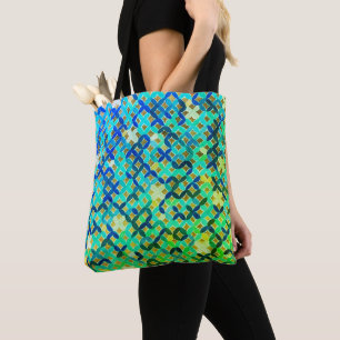 Sac fourre-tout de mosaïque méditerranéenne