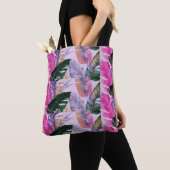 Sac fourre-tout de Motif d'impression Tropical (De près)
