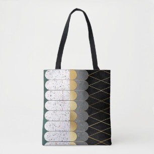 Sac fourre-tout de Motif géométrique moderne