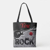 sac fourre-tout de musique rock (Dos)