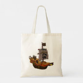 Sac fourre-tout de navire pirate (Dos)