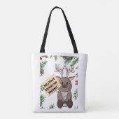 Sac fourre-tout de Noël (Dos)