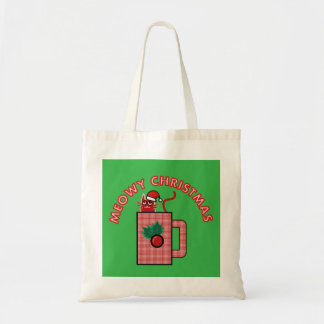 Sac fourre-tout de Noël MEOWY à petit prix