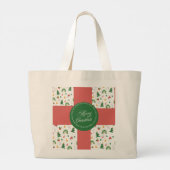Sac fourre-tout de Noël pour les courses (Dos)