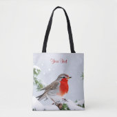 Sac fourre-tout de Noël Red Robin (Devant)