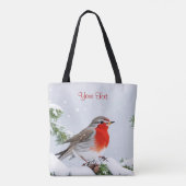 Sac fourre-tout de Noël Red Robin (Dos)