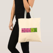 Sac fourre-tout de nom de table périodique Bronwin (Devant (produit))