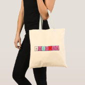 Sac fourre-tout de nom de table périodique de Hous (Devant (produit))