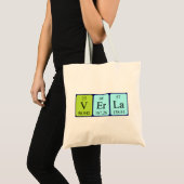 Sac fourre-tout de nom de table périodique Verla (Devant (produit))