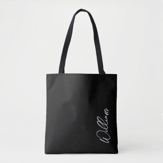 Sac fourre-tout de nom personnalisé de script mode (Devant)