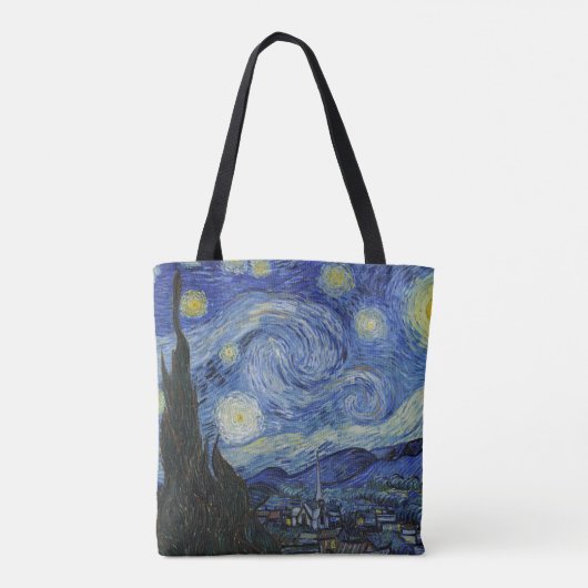 Sac fourre-tout de nuit Van Gough Starry (Dos)