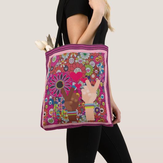 Sac fourre-tout de paix (De près)
