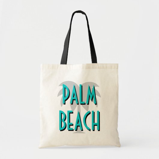 Sac fourre-tout de Palm Beach | Style Art déco (Devant)