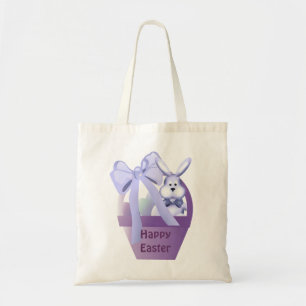 Sac fourre-tout de Pâques au petit garçon Bunny