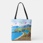 Sac fourre-tout de parapente Blue Lagoon  (Dos)