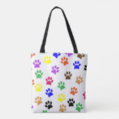 sac fourre-tout de pattes de chat (Dos)