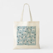 Sac fourre-tout de pattes et d'os dalmate (Dos)